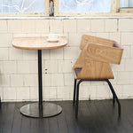 モダンデザインの多層板チェア | PUレザー・エアレザー・綿麻素材使用 | シンプルでスタイリッシュなインテリアに最適 fqr-5108