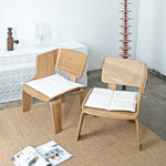 モダンシンプル多層板チェア - スタイリッシュなデザインでインテリアに最適! fqr-5109