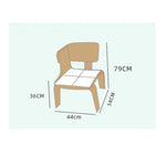 モダンシンプル多層板チェア - スタイリッシュなデザインでインテリアに最適! fqr-5109