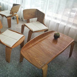 モダンシンプル多層板チェア - スタイリッシュなデザインでインテリアに最適! fqr-5109