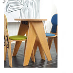 モダンデザインの多層板チェア - 綿麻素材の快適な座席、オシャレなインテリアに最適! fqr-5112