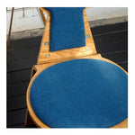 モダンデザインの多層板チェア - 綿麻素材の快適な座席、オシャレなインテリアに最適! fqr-5112