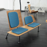 スタイリッシュな多層板ソファー - 綿麻・PUレザー使用、快適な座り心地のデザイン家具 fqr-5115