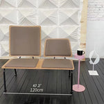 スタイリッシュな多層板ソファー - 綿麻・PUレザー使用、快適な座り心地のデザイン家具 fqr-5115