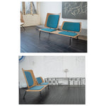 スタイリッシュな多層板ソファー - 綿麻・PUレザー使用、快適な座り心地のデザイン家具 fqr-5115