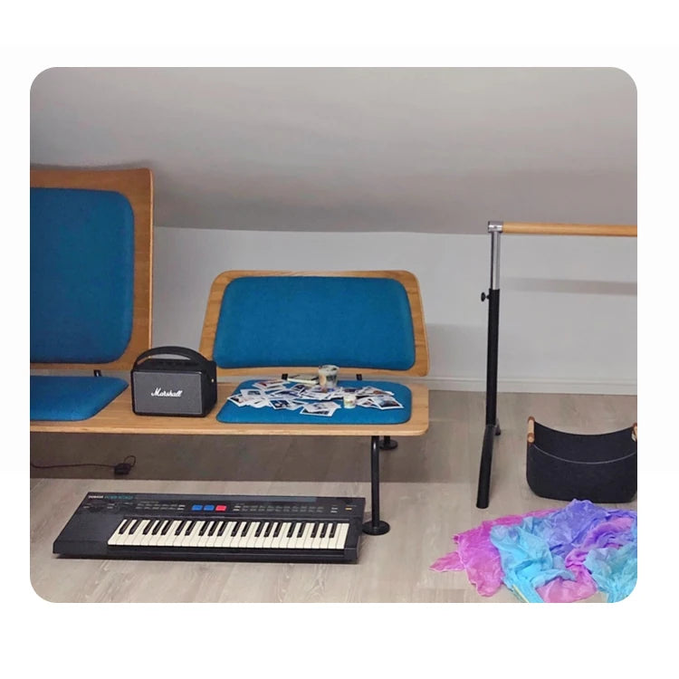 スタイリッシュな多層板ソファー - 綿麻・PUレザー使用、快適な座り心地のデザイン家具 fqr-5115