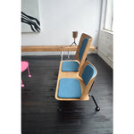 スタイリッシュな多層板ソファー - 綿麻・PUレザー使用、快適な座り心地のデザイン家具 fqr-5115