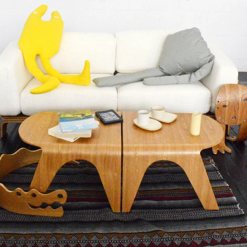 モダンデザイン多層板センターテーブル – リビングルームをスタイリッシュに彩る家具 fqr-5116