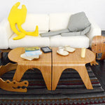 モダンデザイン多層板センターテーブル – リビングルームをスタイリッシュに彩る家具 fqr-5116