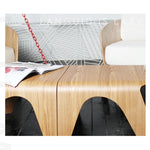 モダンデザイン多層板センターテーブル – リビングルームをスタイリッシュに彩る家具 fqr-5116