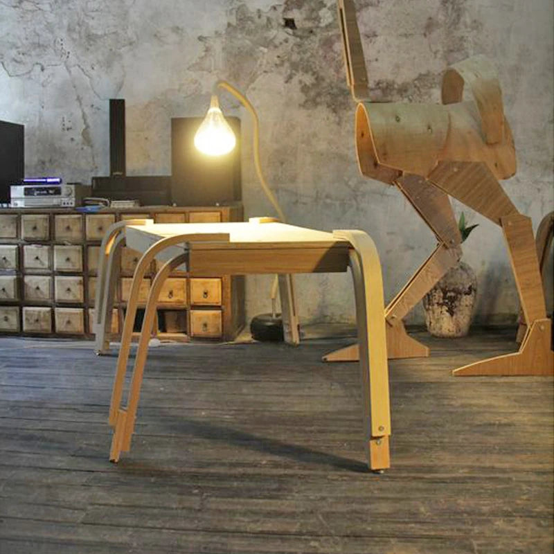 モダンデザインの多層板テーブル | スタイリッシュなダイニング・カフェ向け | 8人掛けに最適! fqr-5121