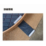 おしゃれな魚型ペットベッド|多層板&綿麻素材で快適な眠りを提供|ネコ・犬用ハンモックタイプ fqr-5122