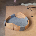 ペット用快適ベッド|多層板&綿麻素材|シンプルデザインの犬用ベッド fqr-5123