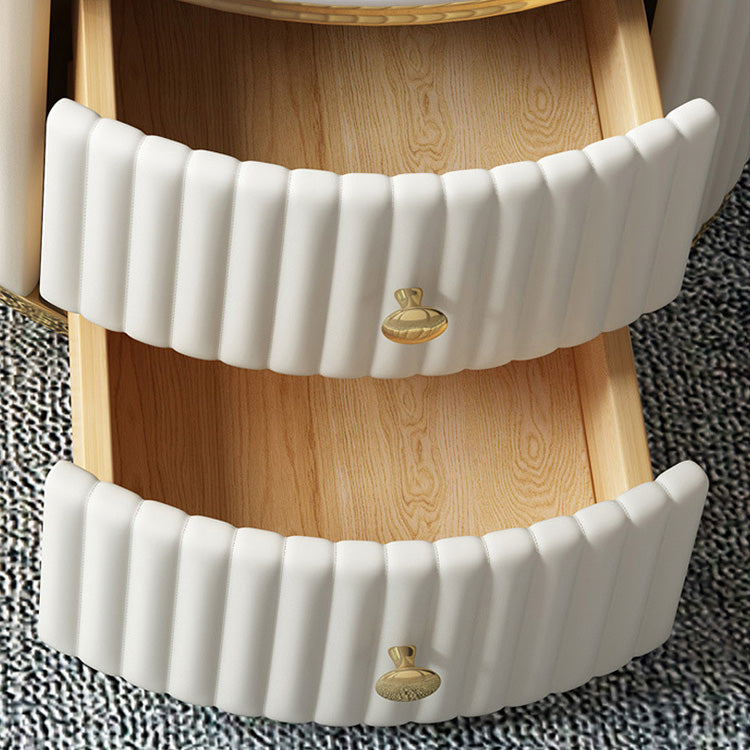 高級セラミックセンターテーブル|MDF集成材&強化ガラス&PUレザー仕様 frg-496