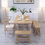 パイン材ダイニングテーブルセット|上質な北欧スタイル家具 fsdb-2252