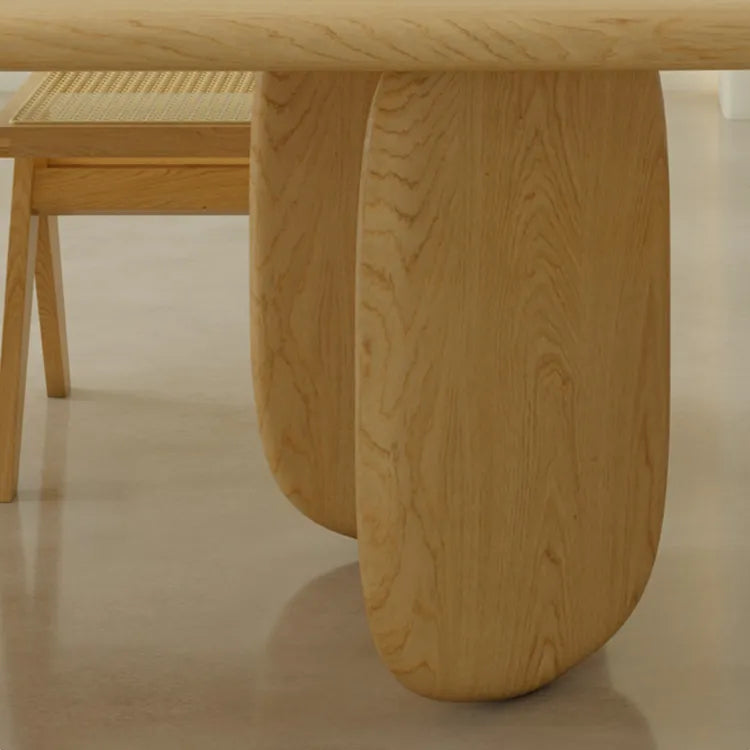 パイン材質のモダンなダイニングテーブル|シンプルデザインでどんなインテリアにもマッチ fsdb-2257