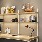 パイン材使用L字型デスク|スタイリッシュな収納一体型テーブル fsdb-2265