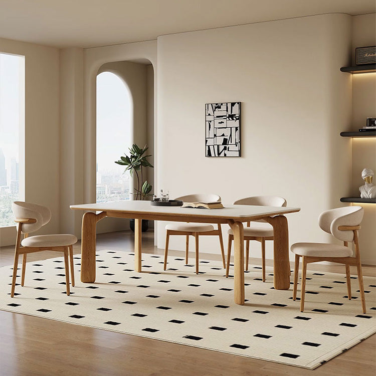 アッシュ材使用!スタイリッシュPUレザーチェア - 快適な座り心地&モダンなデザイン fsm-966