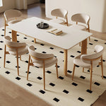 アッシュ材使用!スタイリッシュPUレザーチェア - 快適な座り心地&モダンなデザイン fsm-966