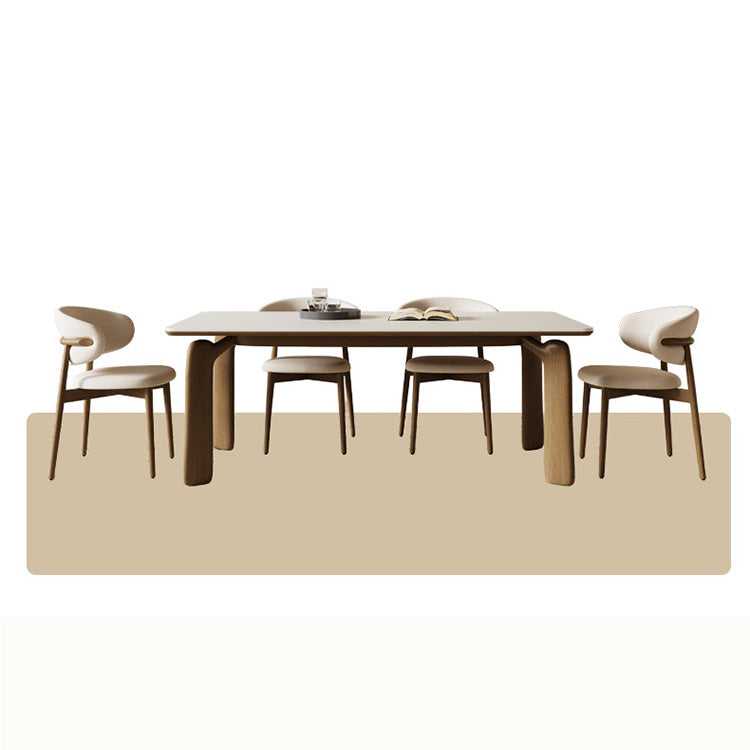 アッシュ材使用!スタイリッシュPUレザーチェア - 快適な座り心地&モダンなデザイン fsm-966