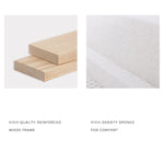 木製フレーム&シープボア素材の快適チェア – スタイリッシュでリラックスできる逸品 fsmy-400