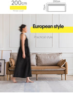 高級ソファー 木製フレーム エアレザー仕上げ 快適な座り心地 モダンデザイン fsmy-401