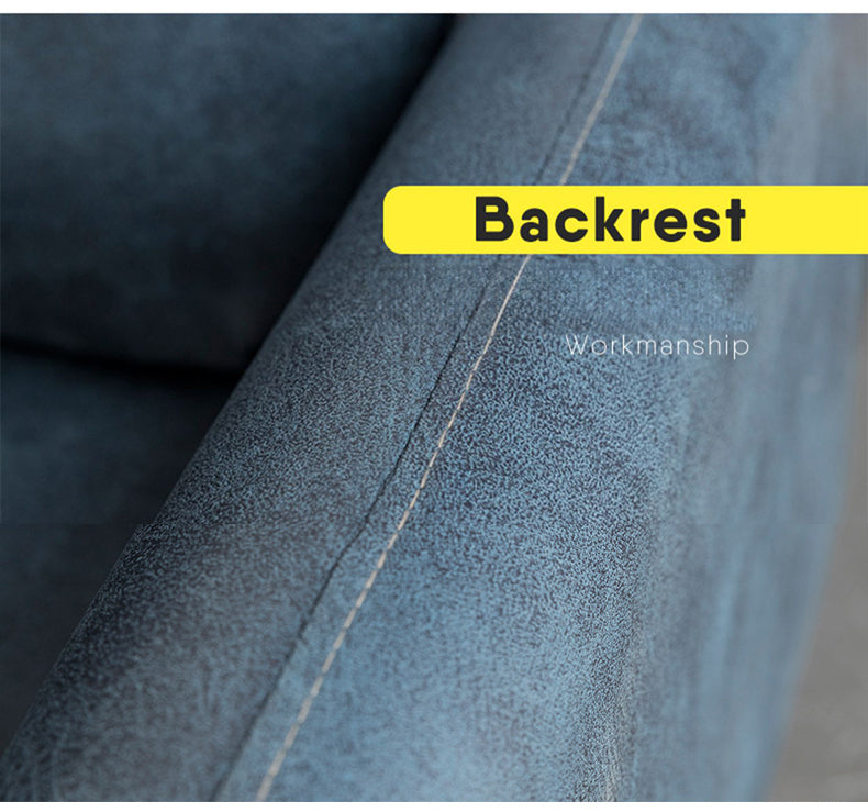 高級ソファー 木製フレーム エアレザー仕上げ 快適な座り心地 モダンデザイン fsmy-401