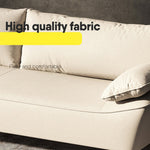 【人気デザイン】高品質木製MDFソファー?エアレザー仕上げで快適な座り心地 fsmy-402