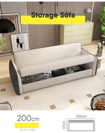 高品質ソファー|木製MDF集成材 & エアレザー製】リビング用快適家具 fsmy-404