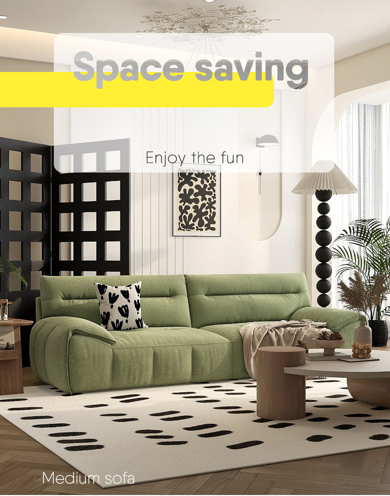 【快適な座り心地】高品質木製フレーム&ポリエステル繊維&PPコットン使用のエレガントソファー fsmy-451