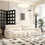 【快適な座り心地】高品質木製フレーム&ポリエステル繊維&PPコットン使用のエレガントソファー fsmy-451