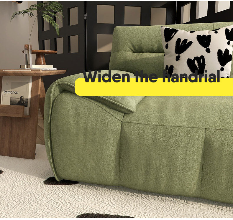 【快適な座り心地】高品質木製フレーム&ポリエステル繊維&PPコットン使用のエレガントソファー fsmy-451