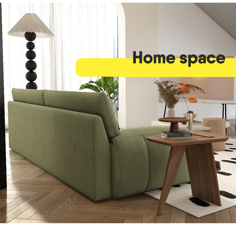 【快適な座り心地】高品質木製フレーム&ポリエステル繊維&PPコットン使用のエレガントソファー fsmy-451