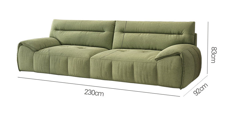 【快適な座り心地】高品質木製フレーム&ポリエステル繊維&PPコットン使用のエレガントソファー fsmy-451