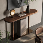 PUレザーウォールナットキャビネット - モダンでスタイリッシュな収納家具 fsu-5240