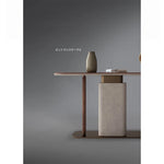 PUレザーウォールナットキャビネット - モダンでスタイリッシュな収納家具 fsu-5240