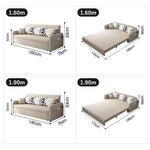 無垢材使用快適ソファー — シリコンフィル&綿麻クッション fsx-1004