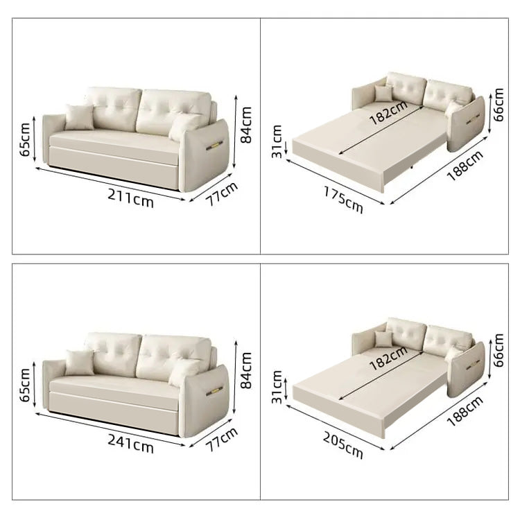 高級多層板エアレザーソファー - 快適シリコンフィルクッション付き fsx-1013