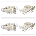 高級多層板エアレザーソファー - 快適シリコンフィルクッション付き fsx-1013