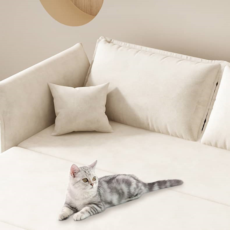 モダンな多層板ソファー - 快適シリコンフィル&ポリエステル素材の究極リラックスアイテム fsx-1014