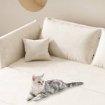 モダンな多層板ソファー - 快適シリコンフィル&ポリエステル素材の究極リラックスアイテム fsx-1014