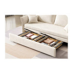 モダンな多層板ソファー - 快適シリコンフィル&ポリエステル素材の究極リラックスアイテム fsx-1014