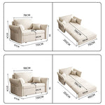 モダンな多層板ソファー - 快適シリコンフィル&ポリエステル素材の究極リラックスアイテム fsx-1014