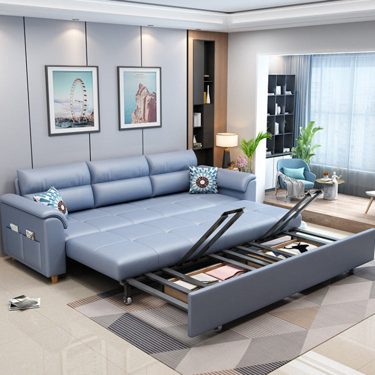 快適な多層板シリコンフィルエアレザーソファー 最高のリラックス体験 fsx-1017