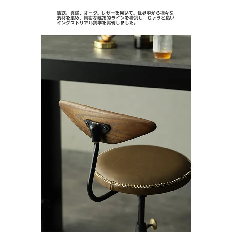 チェア グリーン キャメル カーキ ダークグレー グレー オーク アイアン 銅 合皮 本革 fsz-3312