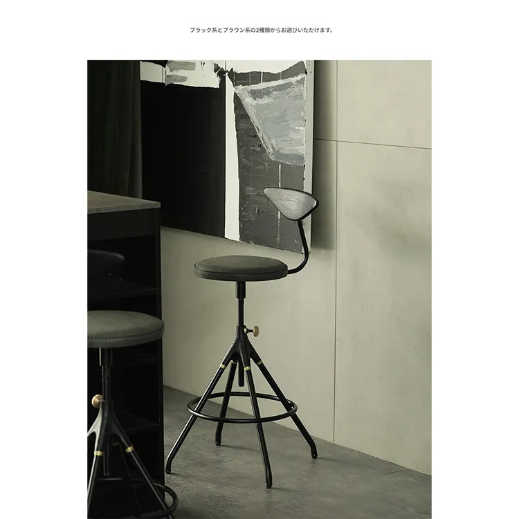 チェア グリーン キャメル カーキ ダークグレー グレー オーク アイアン 銅 合皮 本革 fsz-3312