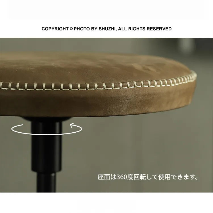 チェア グリーン キャメル カーキ ダークグレー グレー オーク アイアン 銅 合皮 本革 fsz-3312