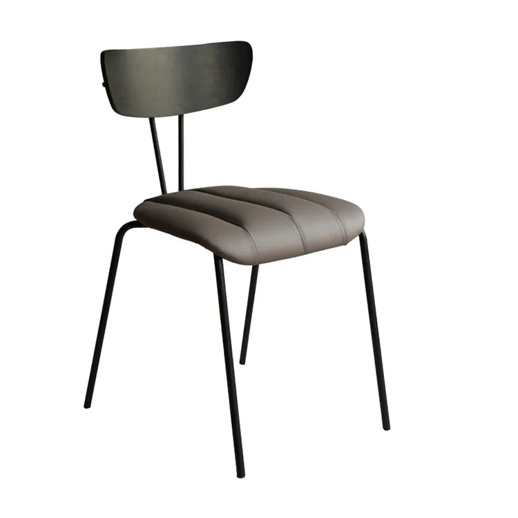 チェア ダークブラウン ダークグレー グリーン グレー イエロー 合皮 多層板 fsz-3317