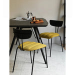 チェア ダークブラウン ダークグレー グリーン グレー イエロー 合皮 多層板 fsz-3317