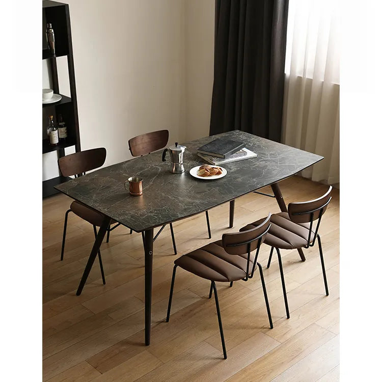 チェア ダークブラウン ダークグレー グリーン グレー イエロー 合皮 多層板 fsz-3317